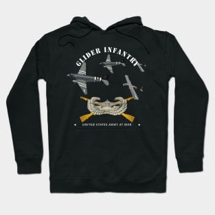 Glider Infantry w Towed Glider w  Infantry Glider Badge Hoodie